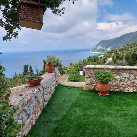 Villa Nereid Glafki - Enjoy Summer Sunsets Áyios Nikítas Esterno foto