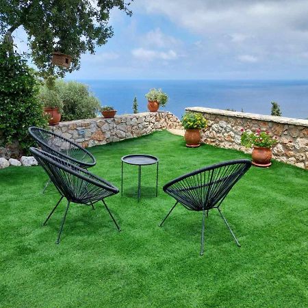 Villa Nereid Glafki - Enjoy Summer Sunsets Áyios Nikítas Esterno foto