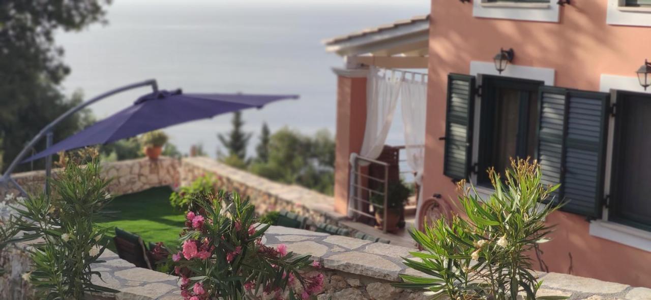 Villa Nereid Glafki - Enjoy Summer Sunsets Áyios Nikítas Esterno foto