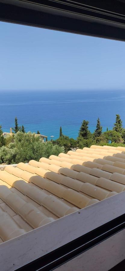 Villa Nereid Glafki - Enjoy Summer Sunsets Áyios Nikítas Esterno foto