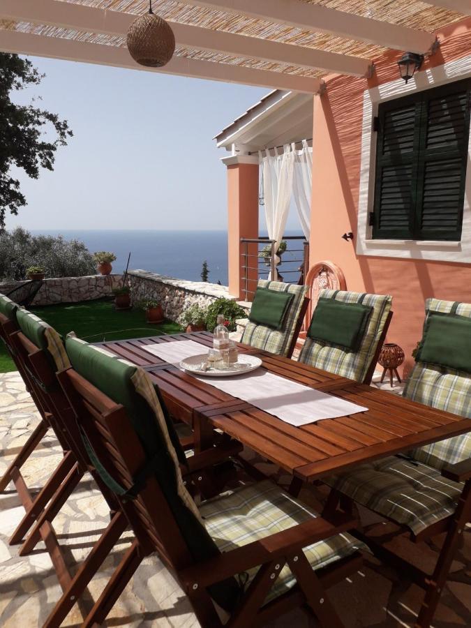 Villa Nereid Glafki - Enjoy Summer Sunsets Áyios Nikítas Esterno foto