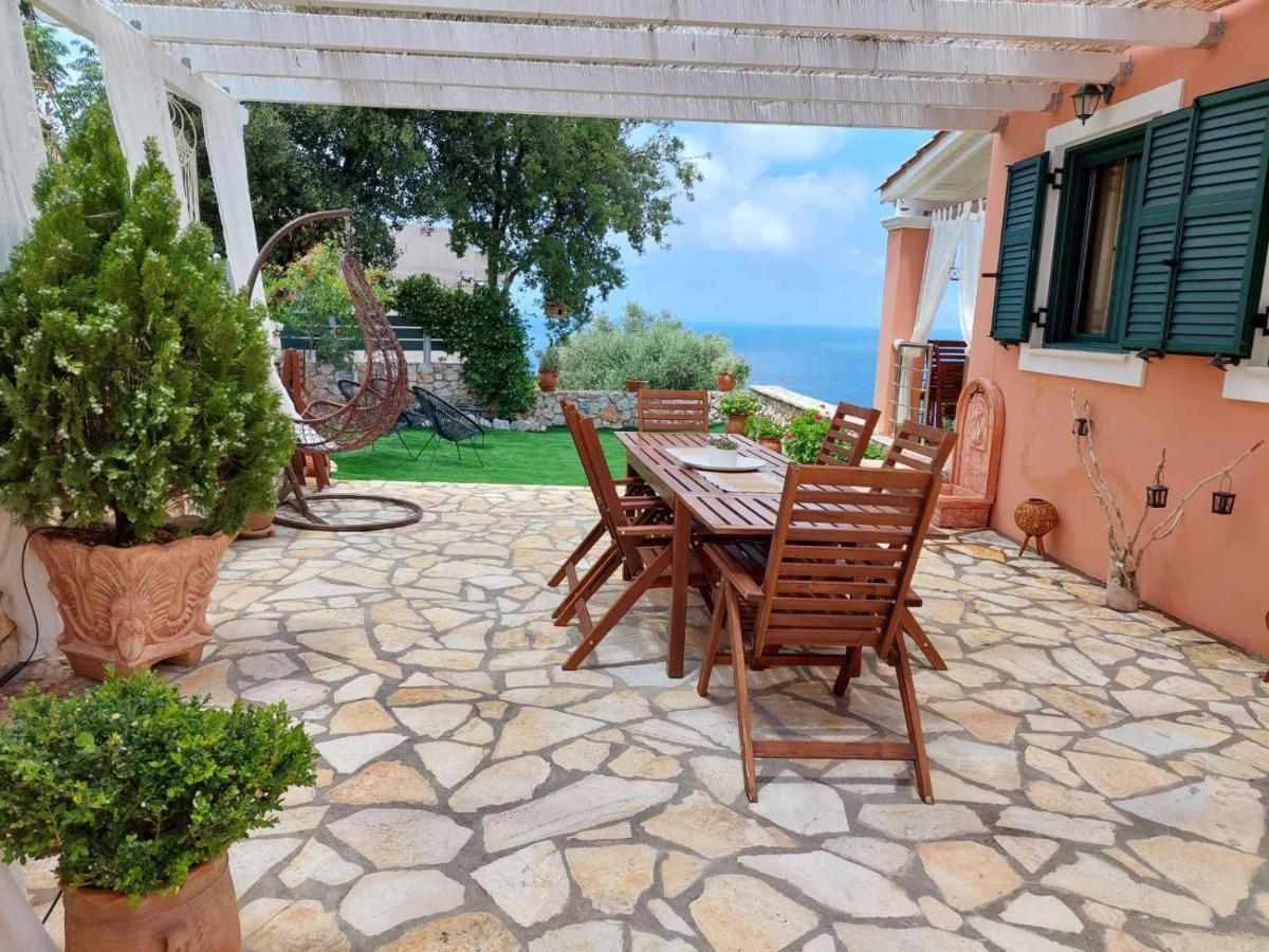 Villa Nereid Glafki - Enjoy Summer Sunsets Áyios Nikítas Esterno foto